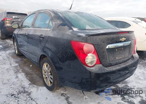 2013 Chevrolet Sonic Lt Auto из США, поврежденный, VIN 1G1JC5SH3D4108390